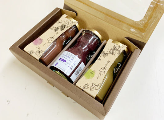 食べるぶどうジュース 定番3本セット 機能性表示食品 山梨県産 ギフト
